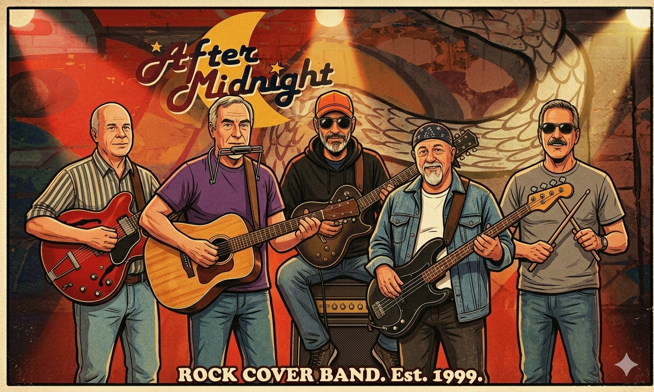 After Midnight — Rock Cover Band, Est. 1999